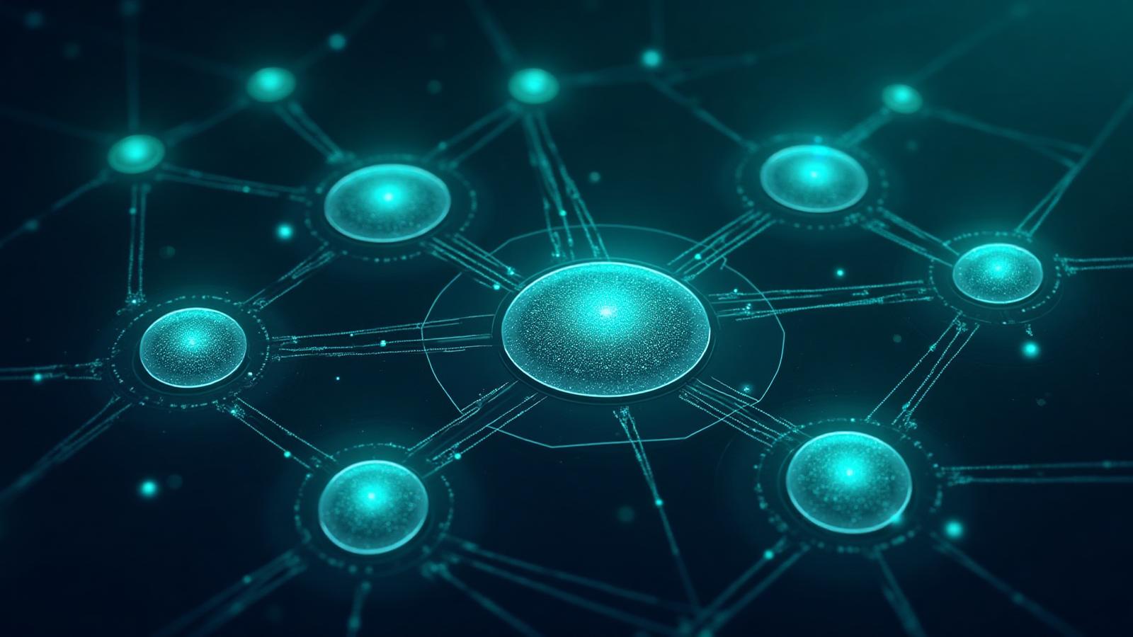 Interconnected AI systems ecosystem showing ChatGPT, Gemini, Claude, Grok and DeepSeek