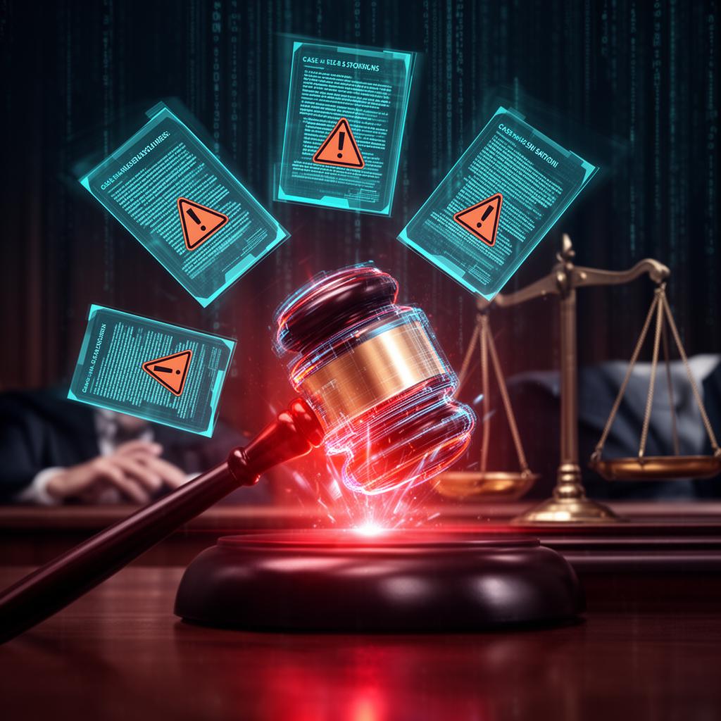 Legal Sanctions in AI: 27 Cases and What They Teach